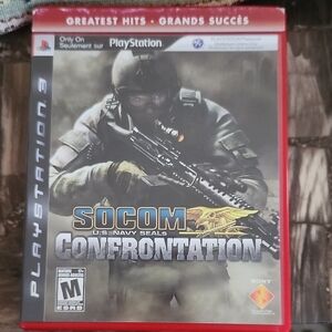 Sony SOCOM: U.S. Navy SEALs Confrontation - Red Case for PlayStation 3